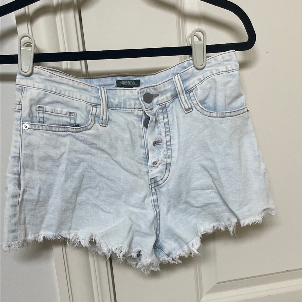 Wild Fable Light Wash Jean Shorts